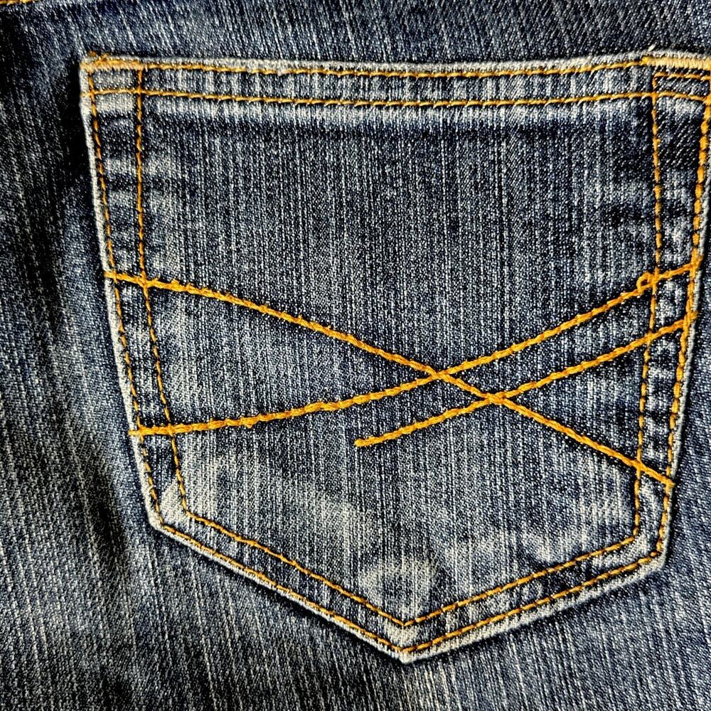 Aeropostale Jeans Women Size 3 / 4 SHORT Blue BAYLA Skinny Medium Wash - Picture 9 of 10